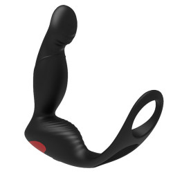 FUKR Plug avec Cockring Langer P-Spot 10 x 3 cm